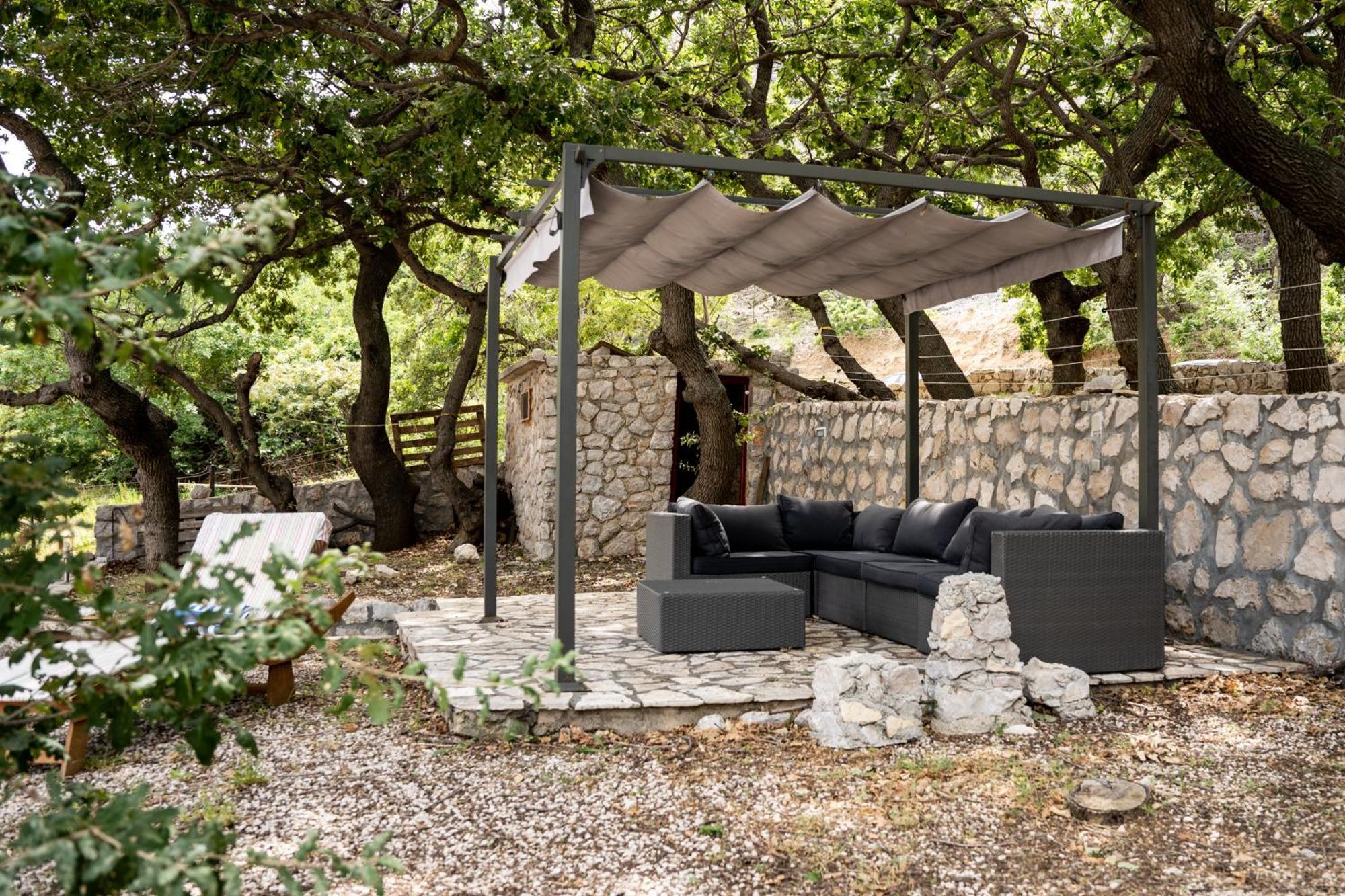Villa Pag Dubrava Relax With Pool Bosana Bagian luar foto