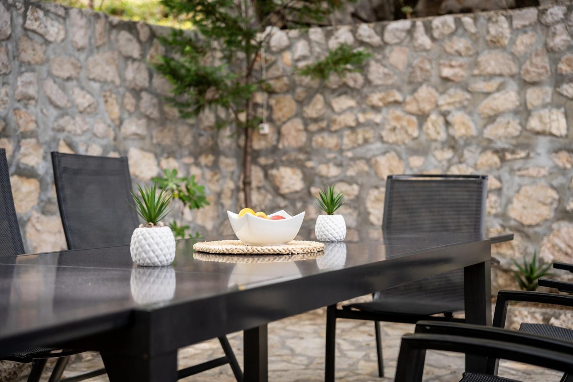 Villa Pag Dubrava Relax With Pool Bosana Bagian luar foto