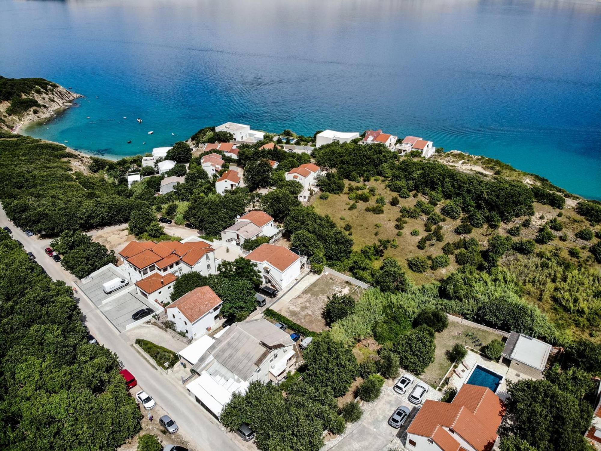 Villa Pag Dubrava Relax With Pool Bosana Bagian luar foto