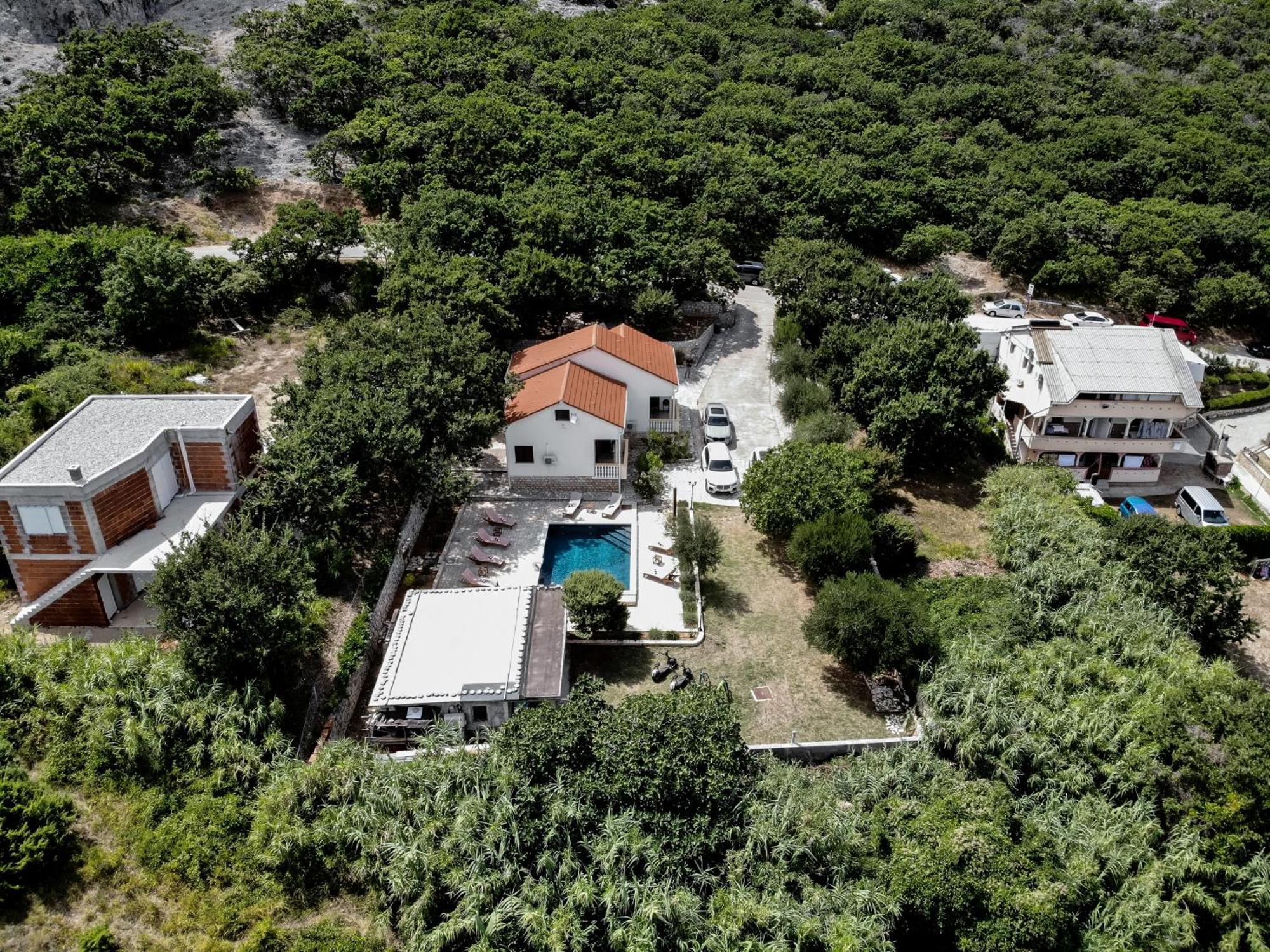 Villa Pag Dubrava Relax With Pool Bosana Bagian luar foto
